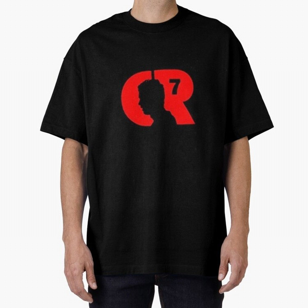 Cristiano Ronaldo CR7 Manchester United Portugal siu siuu siuu siuuu Oversized T-Shirt Feel International Energy from FIFA World Cup 2026 for Fans of CR7 and Spain, Bringing Game Day Rituals, Football Legends, Country Pride and the Road to the
