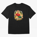 CR7 SIUUU Celebration Cartoon ¨C Legendary Football Goal Celebration Oversized T-Shirt Turn Football Passion into Global Football Passion for FIFA World Cup 2026 Group Stage, Capturing Cristiano Ronaldo, Haaland and CR7, Argentina and Brazil, Goal