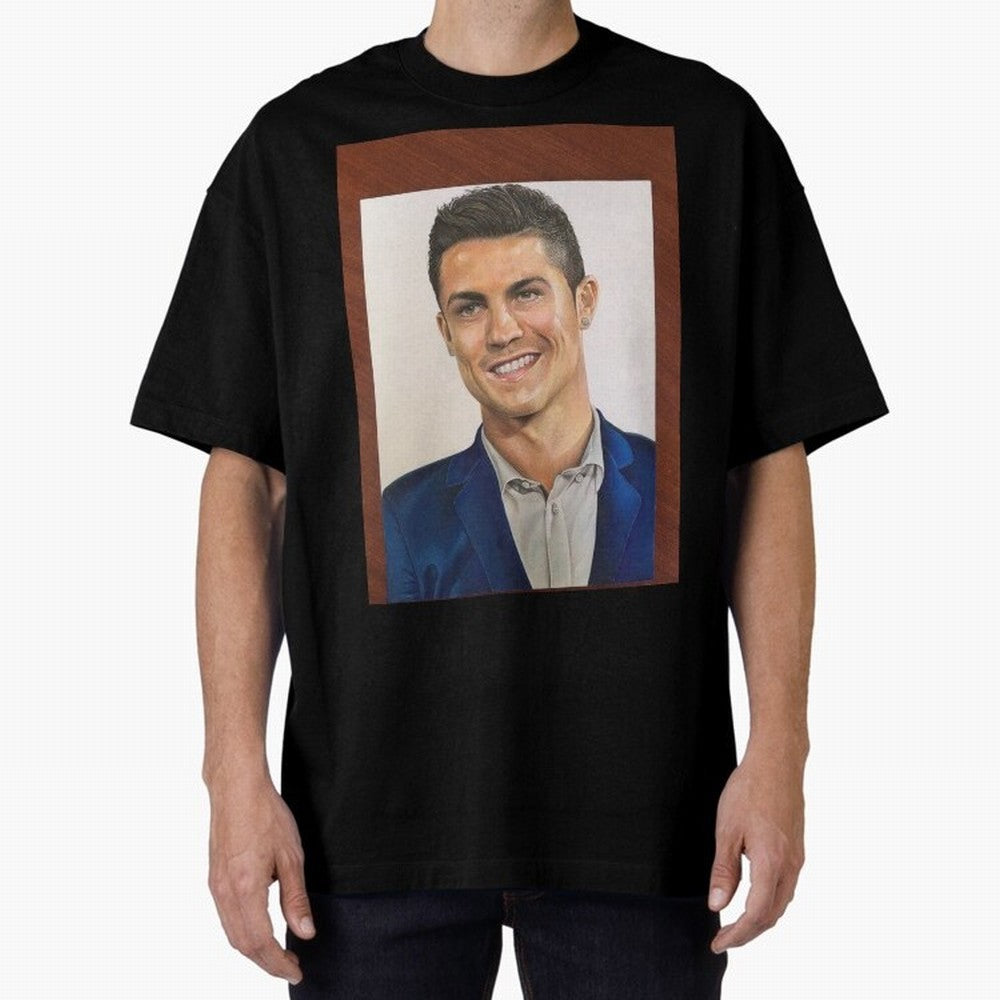 cristiano ronaldo Oversized T-Shirt Represent Fans Who Live for FIFA World Cup 2026 Group Stage for Fans of Haaland and Mbappe and France, Bringing Global Supporter Spirit, Legendary Goals, National Colors and Tournament Celebration; Made for Die