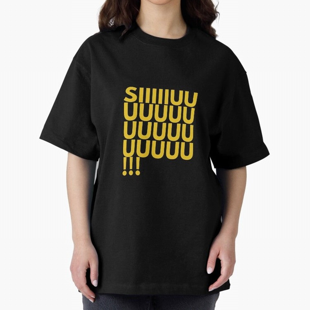 Cristiano Ronaldo Siuuu Oversized T-Shirt Celebrate the Stars of FIFA World Cup 2026 USA Canada Mexico Spirit, Made for Brazil, Messi and Cristiano Ronaldo, Fan Favorite Moments, National Team Passion, Big Match Drama and Soccer History; Built for