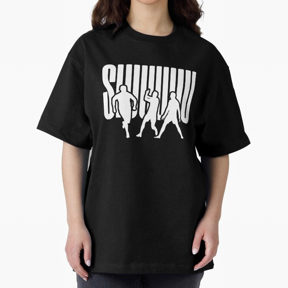 Siuuu Cristiano ronaldo suiii Oversized T-Shirt Step into the FIFA World Cup 2026 Group Stage Journey through Cristiano Ronaldo, Haaland and CR7 Highlights, Argentina and Brazil Pride, Retro Football Energy, Iconic Rivalries, Trophy Chase Drama and