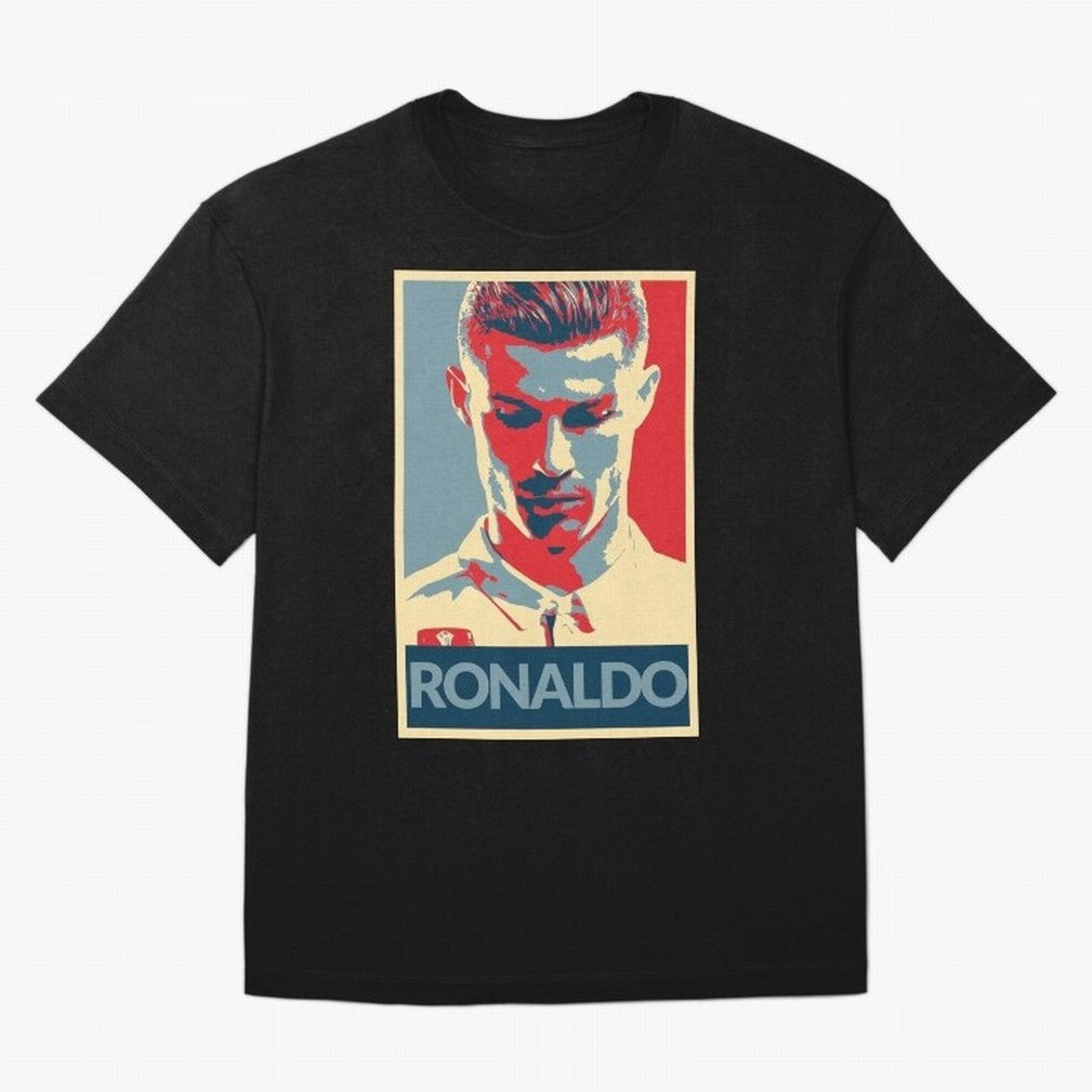 Cristiano Ronaldo Oversized T-Shirt Make Memories around FIFA World Cup 2026 for Fans of Messi, Neymar and Mbappe and Spain and Netherlands, Bringing Global Supporter Spirit, Legendary Goals, National Colors and Tournament Celebration; Perfect for