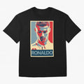 Cristiano Ronaldo Oversized T-Shirt Make Memories around FIFA World Cup 2026 for Fans of Messi, Neymar and Mbappe and Spain and Netherlands, Bringing Global Supporter Spirit, Legendary Goals, National Colors and Tournament Celebration; Perfect for