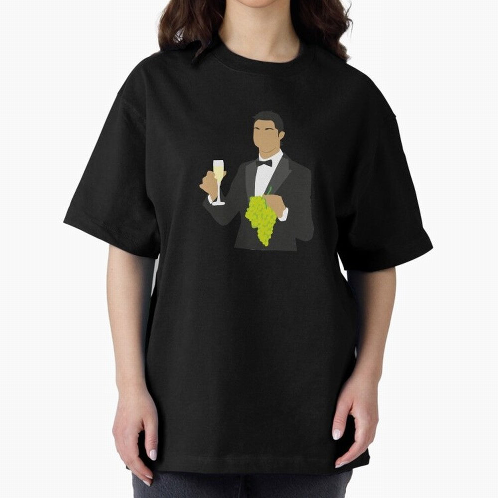 Cristiano Ronaldo living his best life Oversized T-Shirt Celebrate the Magic of the FIFA World Cup 2026 Journey through CR7 and Messi Highlights, Brazil Pride, Vintage Soccer Flavor, Modern Football Stars, National Flags and Final Night Emotion;