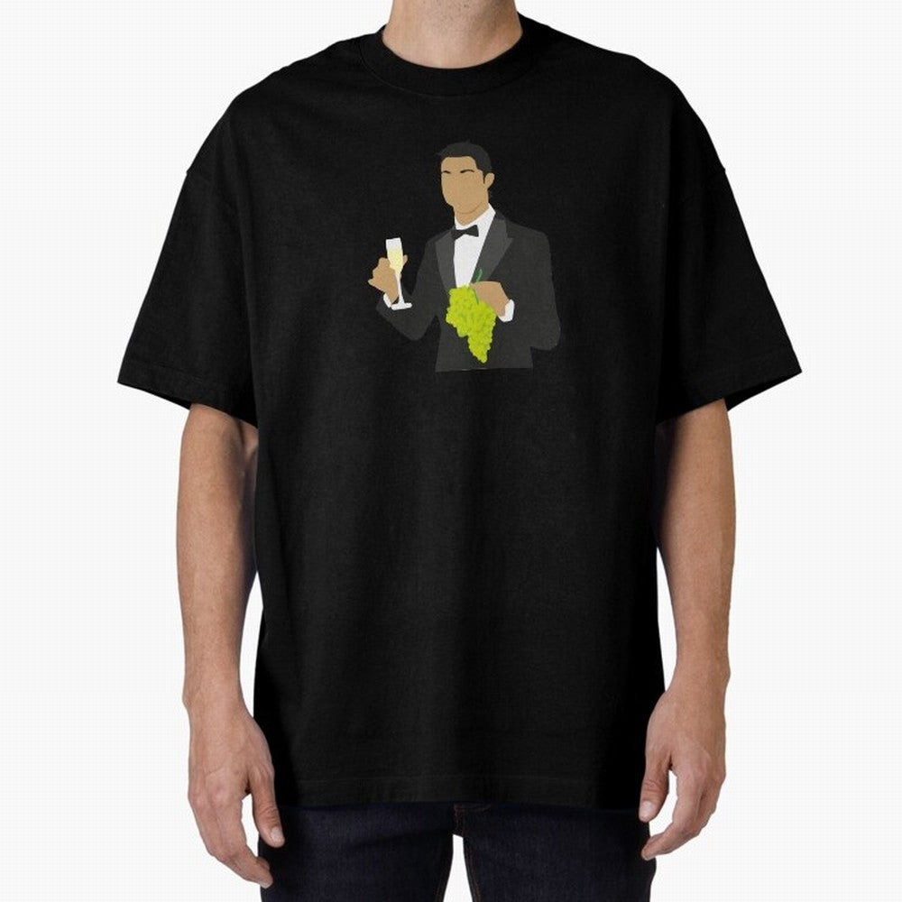 Cristiano Ronaldo living his best life Oversized T-Shirt Celebrate the Magic of the FIFA World Cup 2026 Journey through CR7 and Messi Highlights, Brazil Pride, Vintage Soccer Flavor, Modern Football Stars, National Flags and Final Night Emotion;
