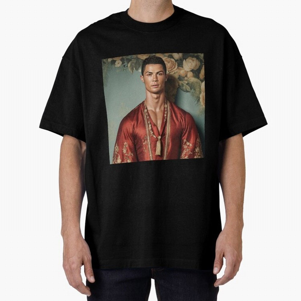 Cristiano Ronaldo Oversized T-Shirt Bring Home Match Day Hype around FIFA World Cup 2026 USA Canada Mexico, Messi, Neymar and Mbappe, England, France and Netherlands, Sports Nostalgia, International Competition, Famous Players and Unforgettable