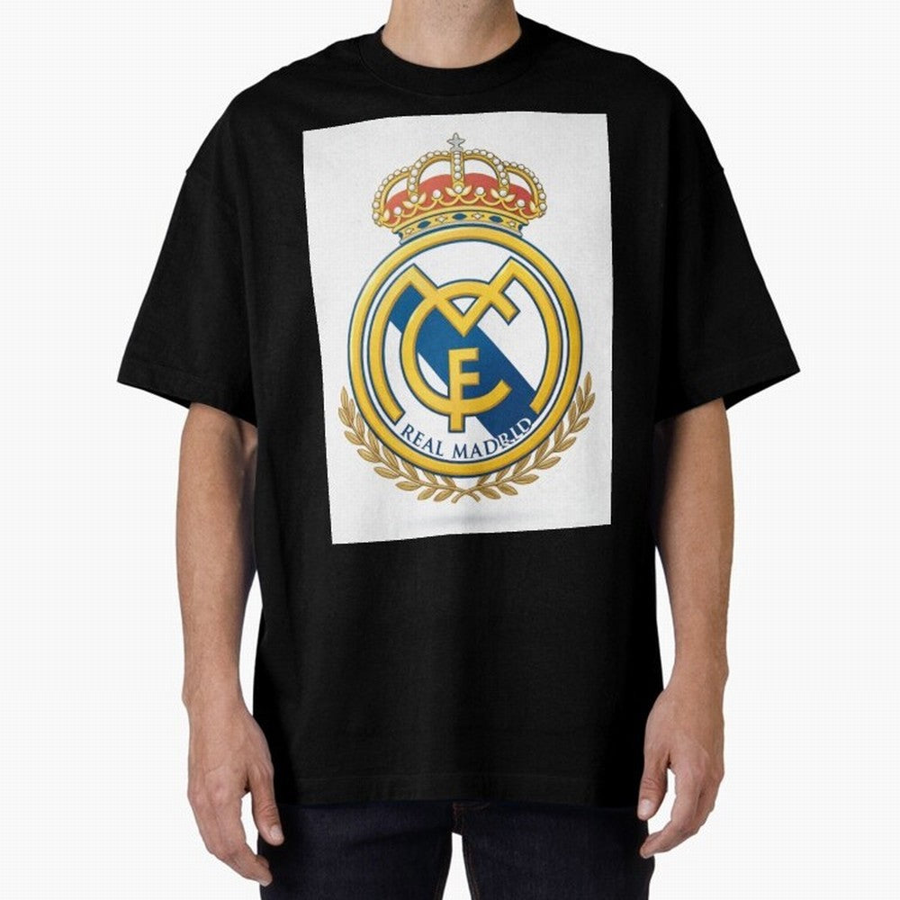 Real Futbol Bernab¨¦u Oversized T-Shirt Support the Legends of FIFA World Cup 2026 Spirit, Made for Argentina, France and Brazil, Neymar, Retro Football Energy, Iconic Rivalries, Trophy Chase Drama and Stadium Atmosphere; Great for Supporters Who