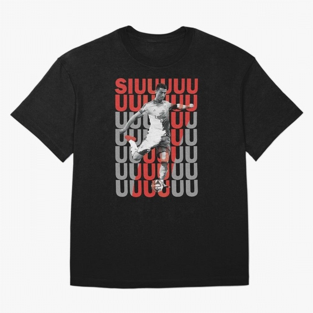 Siuuuuuu Cristiano Ronaldo Oversized T-Shirt Bring Match Day Hype around FIFA World Cup 2026, Cristiano Ronaldo, Haaland and CR7, Argentina and Brazil, Championship Spirit, Famous Goals, Roaring Crowds and International Football Unity; Great for