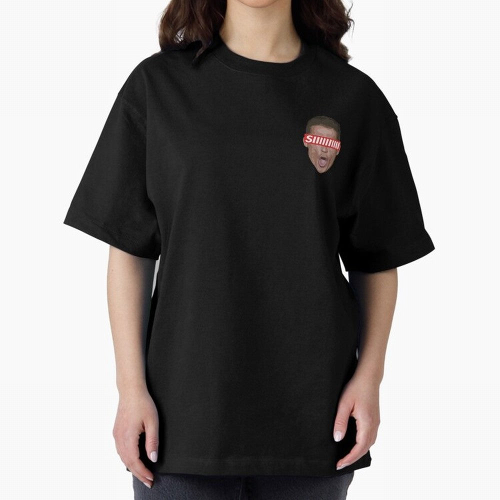 SIIII - Cristiano Ronaldo - Floating Head Oversized T-Shirt Create FIFA World Cup 2026 USA Canada Mexico for Fans of Messi and Germany, Bringing Football Festival Excitement, Trophy Ambitions, Country Rivalries and Star Player Buzz; Great for