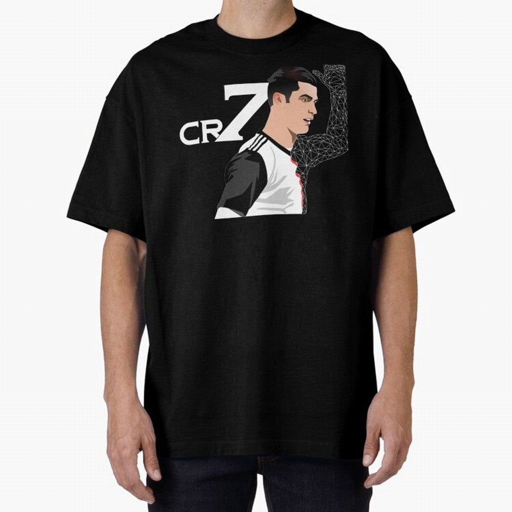 Cristiano Ronaldo 7 Cristiano Ronaldo Cristiano Oversized T-Shirt Support Your Favorite Stars during FIFA World Cup 2026 for Fans of CR7 and Messi and England, France and Netherlands, Bringing Soccer Culture, Superstar Moments, National Team Dreams