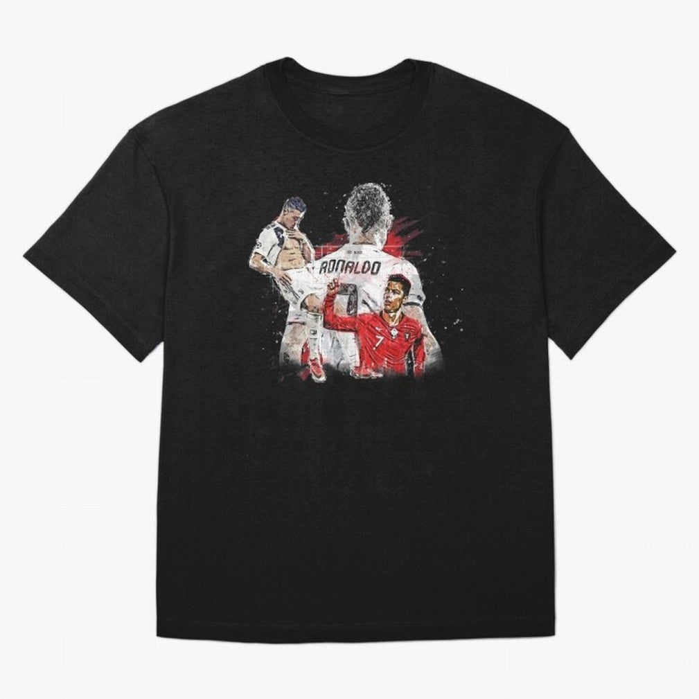 Cristiano Ronaldo Cristiano Ronaldo Oversized T-Shirt Remember Iconic Moments from the FIFA World Cup 2026 USA Canada Mexico Journey through Neymar Highlights, Brazil, Portugal and Argentina Pride, Sports Nostalgia, International Competition,