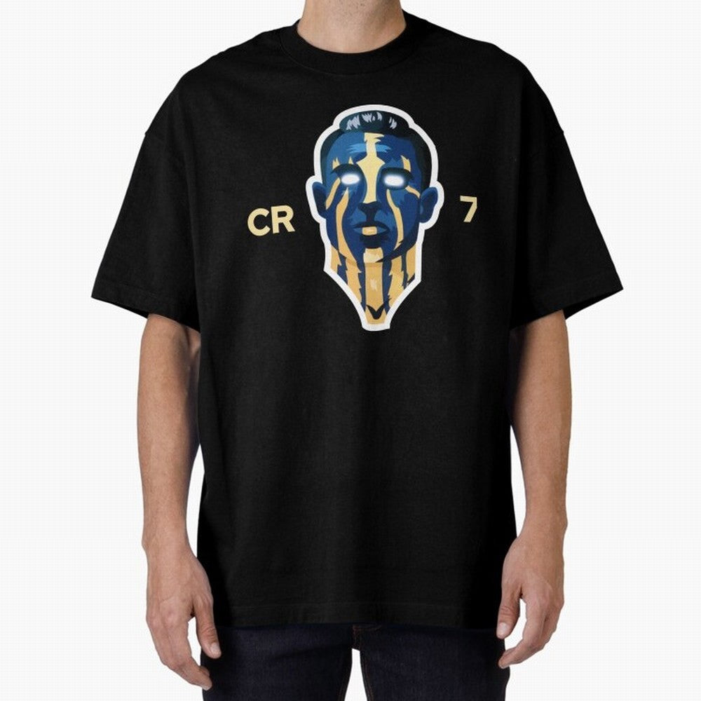 cristiano ronaldo cristiano ronaldo Oversized T-Shirt Experience FIFA World Cup 2026 Featuring Haaland and Mbappe, Argentina, France and Brazil Energy, Goal Celebration Energy, Supporter Heritage, Football Icons and Worldwide Tournament Joy; Ideal