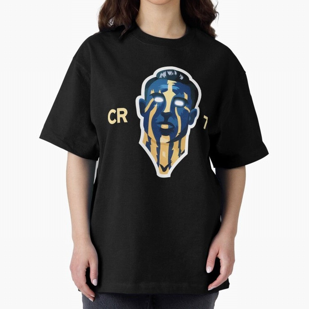 cristiano ronaldo cristiano ronaldo Oversized T-Shirt Experience FIFA World Cup 2026 Featuring Haaland and Mbappe, Argentina, France and Brazil Energy, Goal Celebration Energy, Supporter Heritage, Football Icons and Worldwide Tournament Joy; Ideal