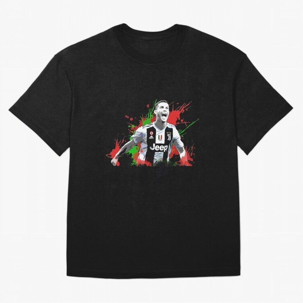 Cristiano Ronaldo Cristiano Ronaldo Oversized T-Shirt Make Memories around FIFA World Cup 2026 Group Stage for Fans of Mbappe and Neymar and Argentina, France and Brazil, Bringing Global Supporter Spirit, Legendary Goals, National Colors and