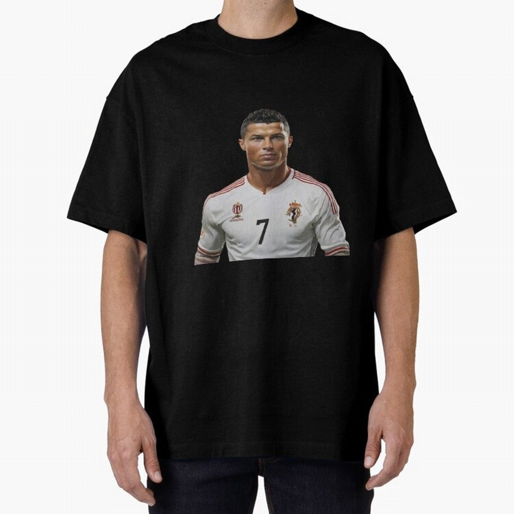 Sticker Ronaldo 2024 Oversized T-Shirt Celebrate Fan Culture around Match Day Hype around FIFA World Cup 2026 USA Canada Mexico, Messi and Cristiano Ronaldo, England, Global Supporter Spirit, Legendary Goals, National Colors and Tournament