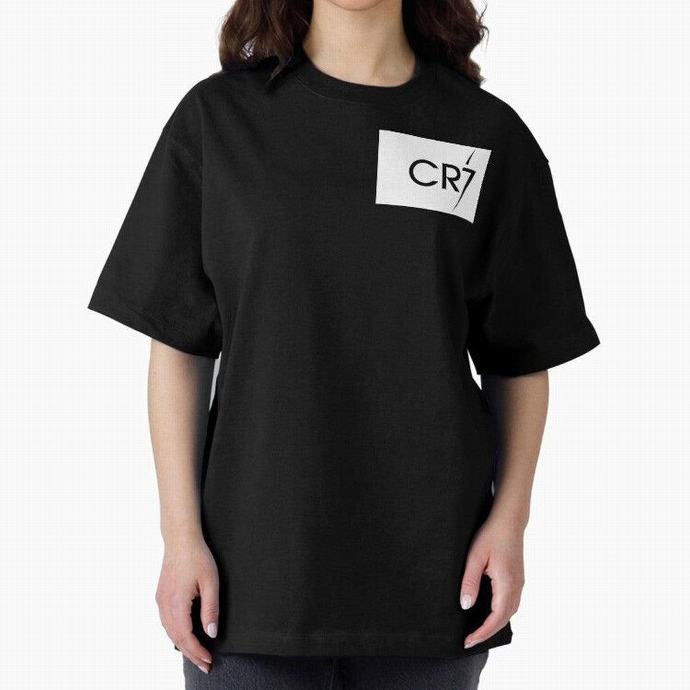 CR7 White Oversized T-Shirt Join the Countdown to the FIFA World Cup 2026 Group Stage Journey through Haaland and Mbappe Highlights, Argentina, France and Brazil Pride, Championship Spirit, Famous Goals, Roaring Crowds and International Football
