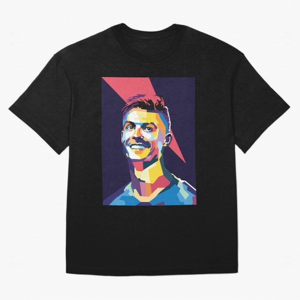Cristiano Ronaldo Cristiano Ronaldo Oversized T-Shirt Make Every Kick Count in Match Day Hype around FIFA World Cup 2026, Messi, Neymar and Mbappe, France, Worldwide Fan Energy, Dramatic Goals, Stadium Lights and Championship Celebrations; Perfect