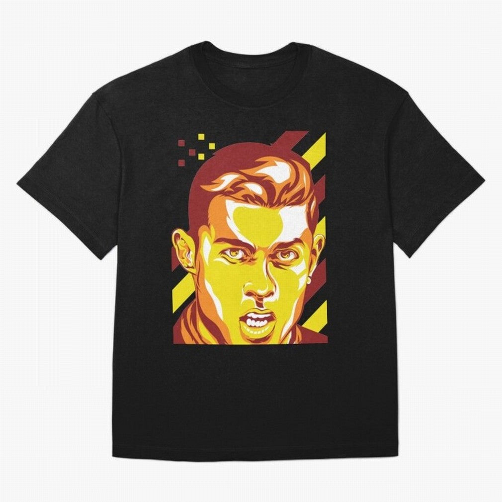 Cristiano Ronaldo Cristiano Ronaldo Oversized T-Shirt Follow the Final Road of Global Football Passion for FIFA World Cup 2026 USA Canada Mexico, Driven by Neymar, Spain, Match Day Excitement, Supporter Culture, Golden Goals and Global Football