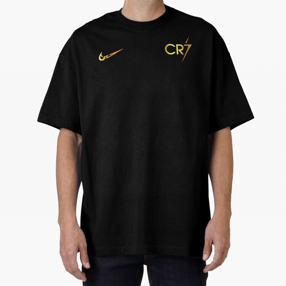 Cristiano Ronaldo Gold Edition Oversized T-Shirt Carry the Dream of Global Football Passion for FIFA World Cup 2026, Featuring Messi and Cristiano Ronaldo, England, France and Netherlands, Global Supporter Spirit, Legendary Goals, National Colors