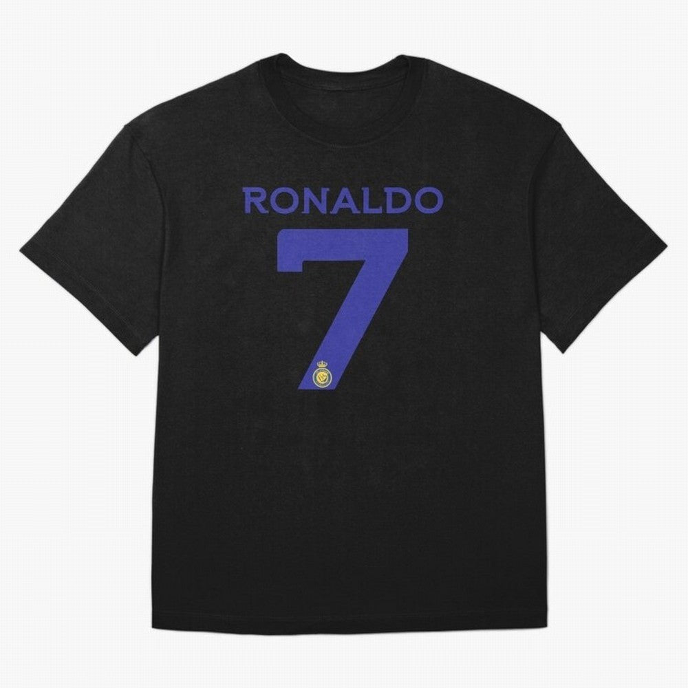 Ronaldo 7 Al-Nassr Football Club - Oversized T-Shirt Make Memories around FIFA World Cup 2026 Spirit, Capturing Brazil, Neymar, Haaland and Cristiano Ronaldo, Global Supporter Spirit, Legendary Goals, National Colors and Tournament Celebration;