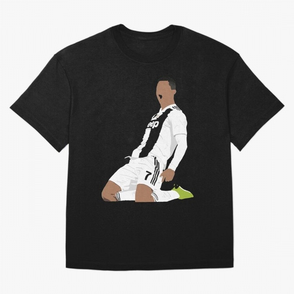 Cristiano Ronaldo Cristiano Ronaldo Oversized T-Shirt Bring a Vintage Feel to FIFA World Cup 2026 Group Stage Spirit, Filled with Argentina and Brazil, CR7, Championship Spirit, Famous Goals, Roaring Crowds and International Football Unity; Perfect