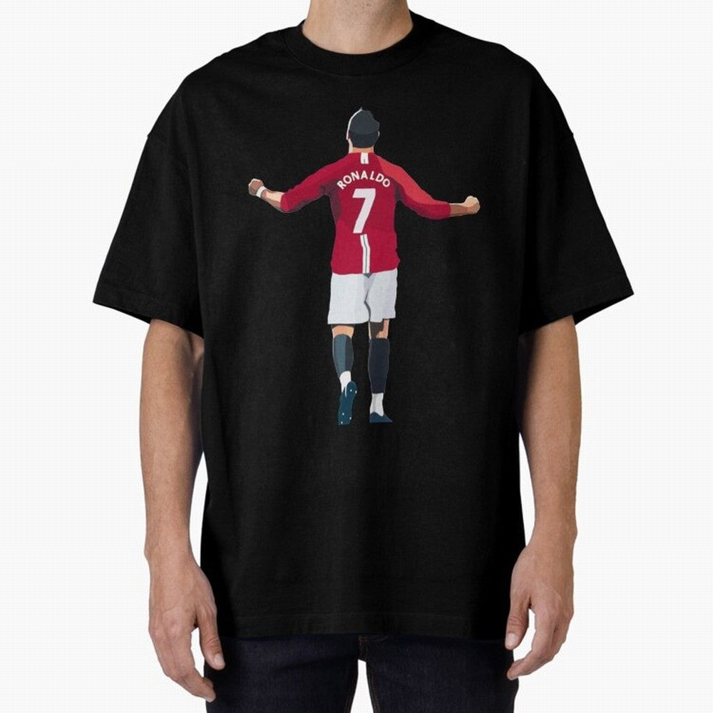 Cristiano Ronaldo Legend Cristiano Ronaldo Oversized T-Shirt Turn Football Passion into FIFA World Cup 2026 Group Stage for Fans of Messi and Cristiano Ronaldo and Brazil, Portugal and Argentina, Bringing Fan Favorite Moments, National Team