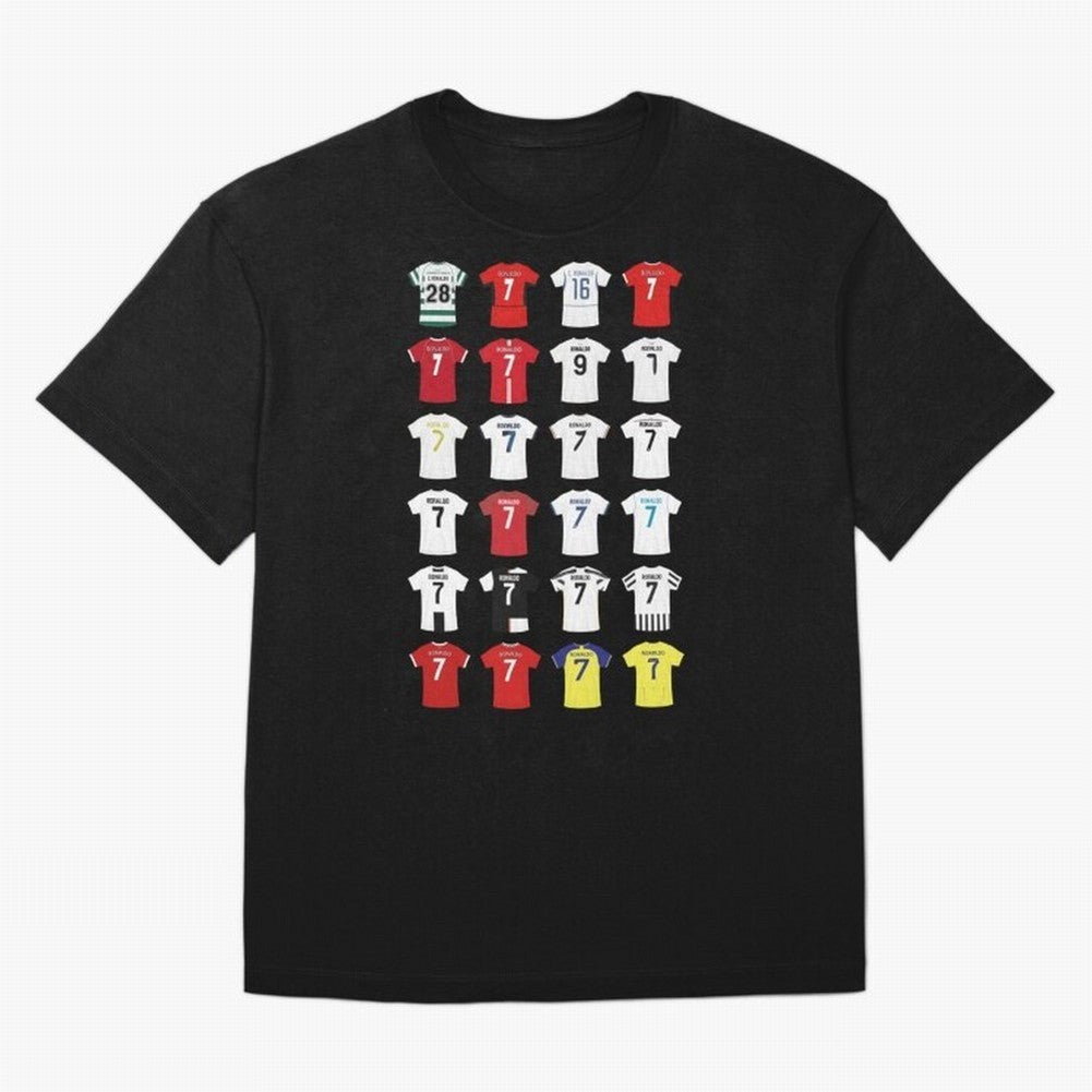 Cristiano Ronaldo Football Oversized T-Shirt Bring Supporter Culture to FIFA World Cup 2026 Spirit, Celebrating Germany, Cristiano Ronaldo, Global Supporter Spirit, Legendary Goals, National Colors and Tournament Celebration; Made for Collectors