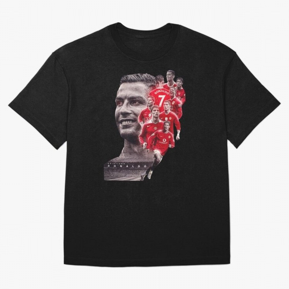 ronaldo Oversized T-Shirt Celebrate Every Goal in Match Day Hype around FIFA World Cup 2026 USA Canada Mexico, Messi and Cristiano Ronaldo, Portugal, Retro Football Energy, Iconic Rivalries, Trophy Chase Drama and Stadium Atmosphere; Great for