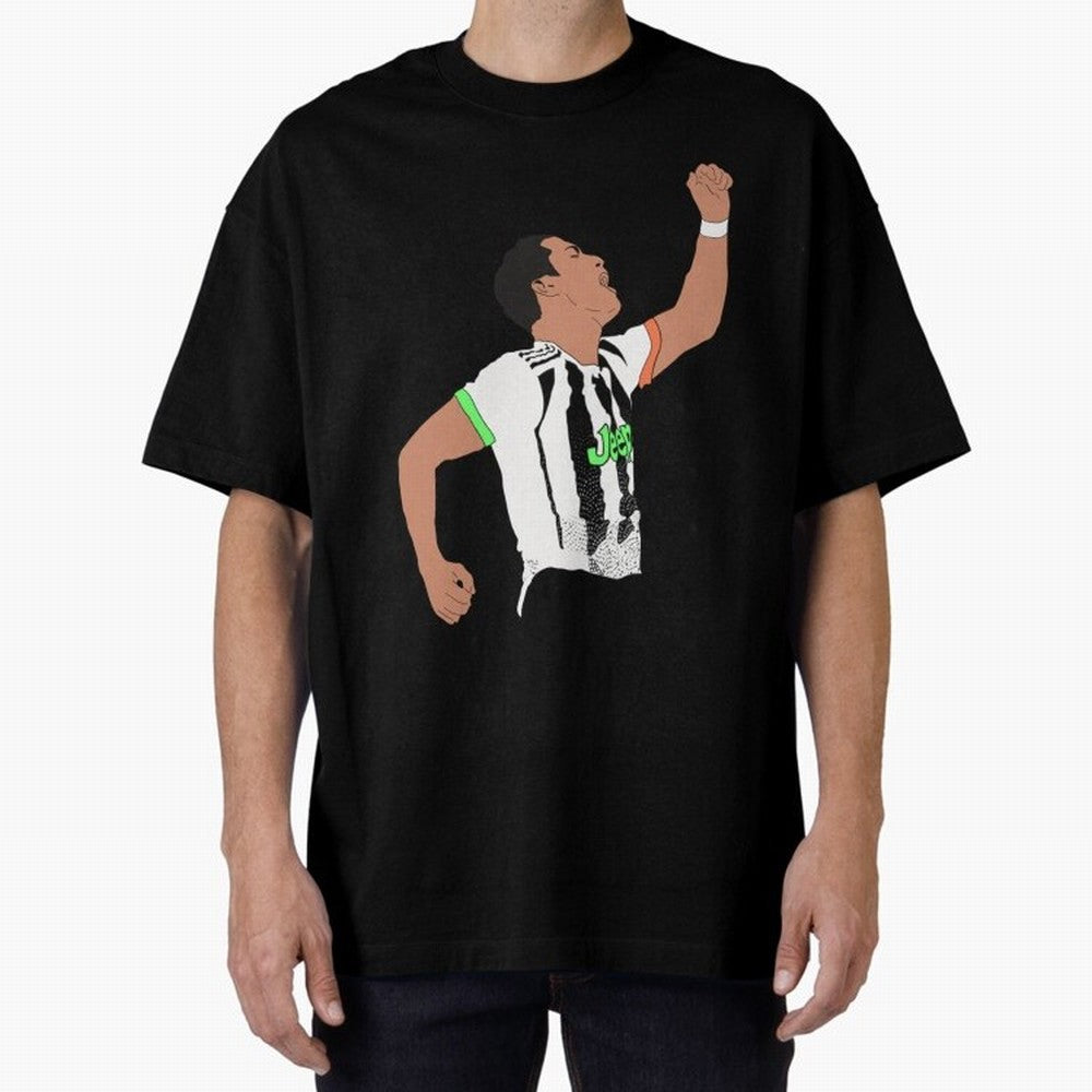 Cristiano Ronaldo Cristiano Ronaldo Juve Oversized T-Shirt Unlock FIFA World Cup 2026 USA Canada Mexico for Fans of Neymar and Brazil, Portugal and Argentina, Bringing Stadium Chants, National Pride, Trophy Dreams and Unforgettable Football