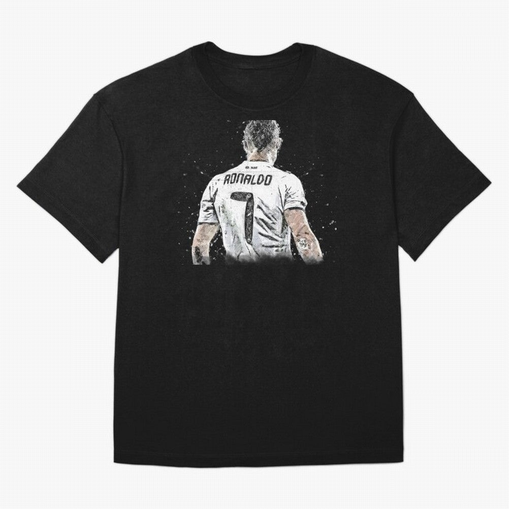 Cristiano Ronaldo Cristiano ronaldo back Oversized T-Shirt Feel Global Football Passion for FIFA World Cup 2026, Celebrating Messi, Neymar and Mbappe, Brazil, Match Day Excitement, Supporter Culture, Golden Goals and Global Football Passion; Built