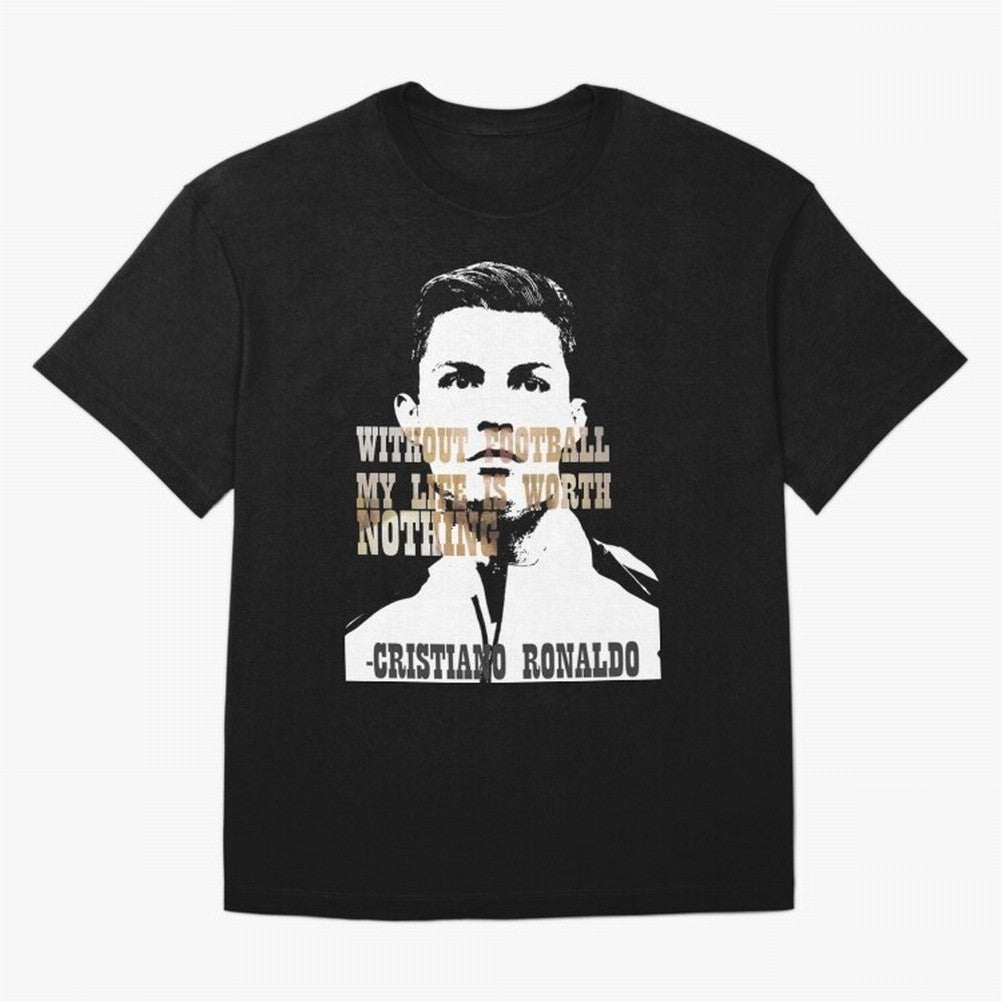 Cristiano Ronaldo cristiano ronaldo quote Oversized T-Shirt Bring Global Tournament Vibes to FIFA World Cup 2026 Group Stage for Fans of Neymar, Haaland and Cristiano Ronaldo and Spain, Bringing Global Supporter Spirit, Legendary Goals, National