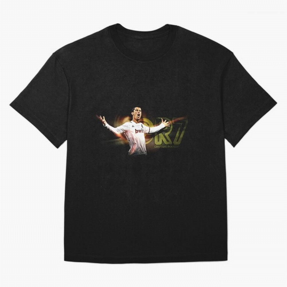 cristiano ronaldo 887 Oversized T-Shirt Wear the Spirit of FIFA World Cup 2026 USA Canada Mexico Capturing Messi and Cristiano Ronaldo, Spain and Netherlands Energy, Sports Nostalgia, International Competition, Famous Players and Unforgettable