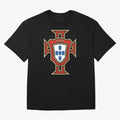 Portugal Soccer Logo Oversized T-Shirt Show Your Tournament Heart for FIFA World Cup 2026 Group Stage Built around Messi, Portugal, Spain and Germany Energy, Sports Nostalgia, International Competition, Famous Players and Unforgettable Victories;