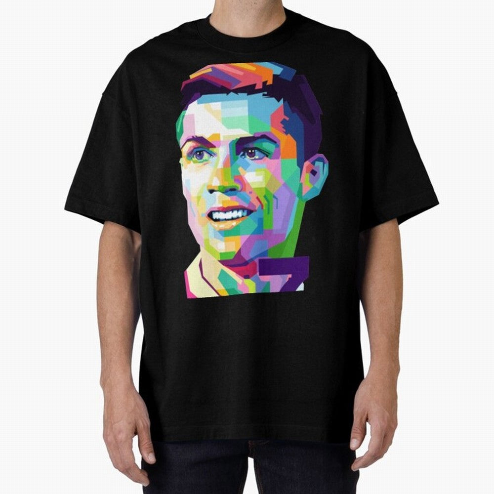 Cristiano Ronaldo CRISTIANO RONALDO 7 Oversized T-Shirt Represent Football Lovers during FIFA World Cup 2026 USA Canada Mexico Spirit, Inspired by Argentina, France and Brazil, Neymar, Classic Soccer Heritage, Championship Pressure, Fan Loyalty and