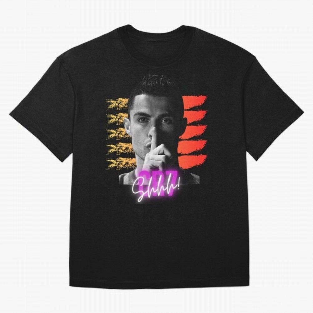 Cristiano Ronaldo cr7 Oversized T-Shirt Feel the Trophy Chase of Match Day Hype around FIFA World Cup 2026, Messi, CR7 and Mbappe, Argentina and Brazil, Match Day Excitement, Supporter Culture, Golden Goals and Global Football Passion; Perfect for