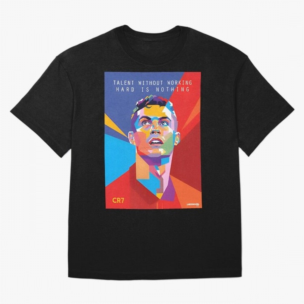Cristiano Ronaldo Oversized T-Shirt Share FIFA World Cup 2026 USA Canada Mexico for Fans of Cristiano Ronaldo and Argentina, France and Brazil, Bringing Tournament Hype, Historic Matchups, Family Viewing Parties and Global Sports Pride; Built for