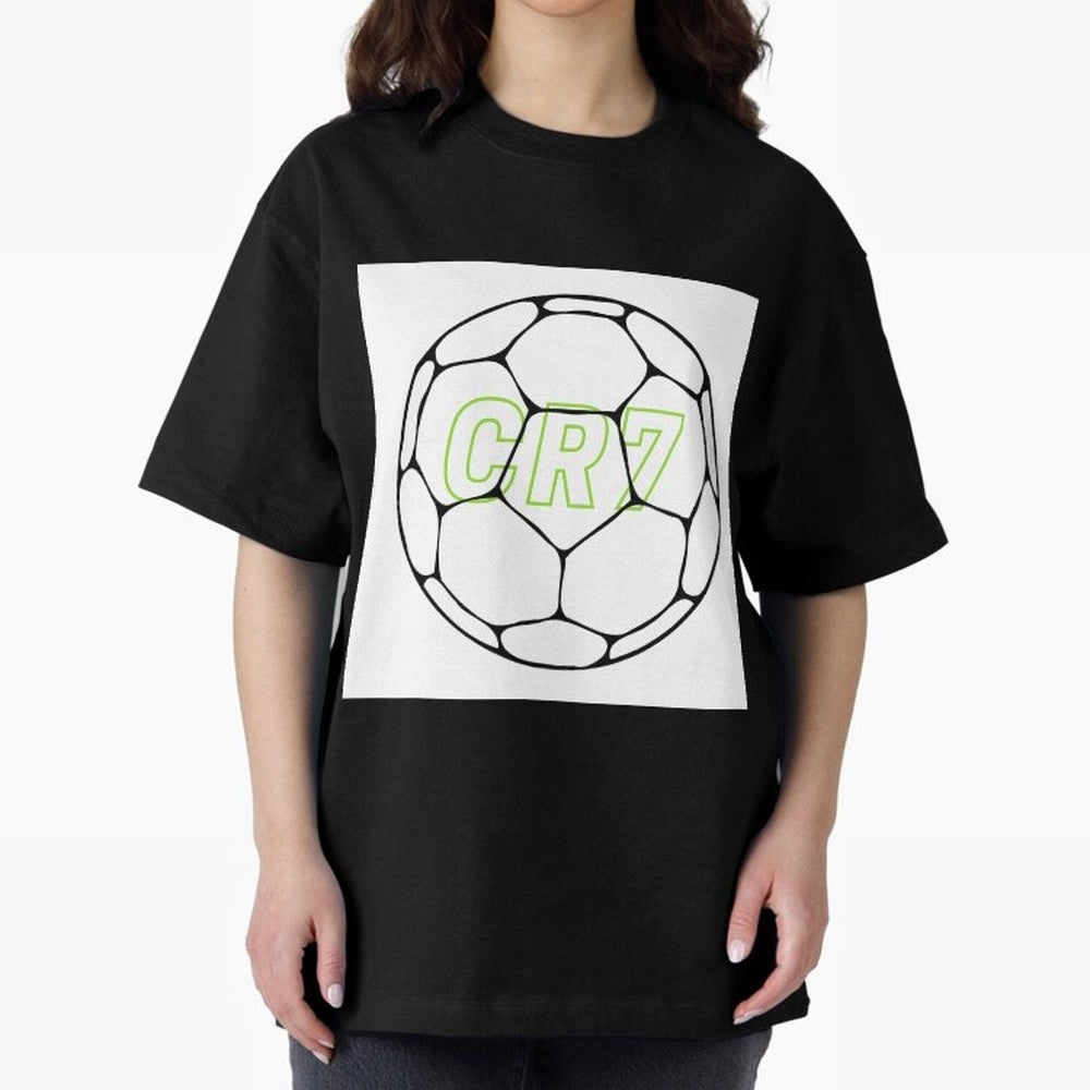 Cristiano Ronaldo CR7 Oversized T-Shirt Turn Every Weekend Toward FIFA World Cup 2026 for Fans of CR7 and Portugal, Spain and Germany, Bringing Soccer Culture, Superstar Moments, National Team Dreams and Competitive Fire; Great for Supporters Who
