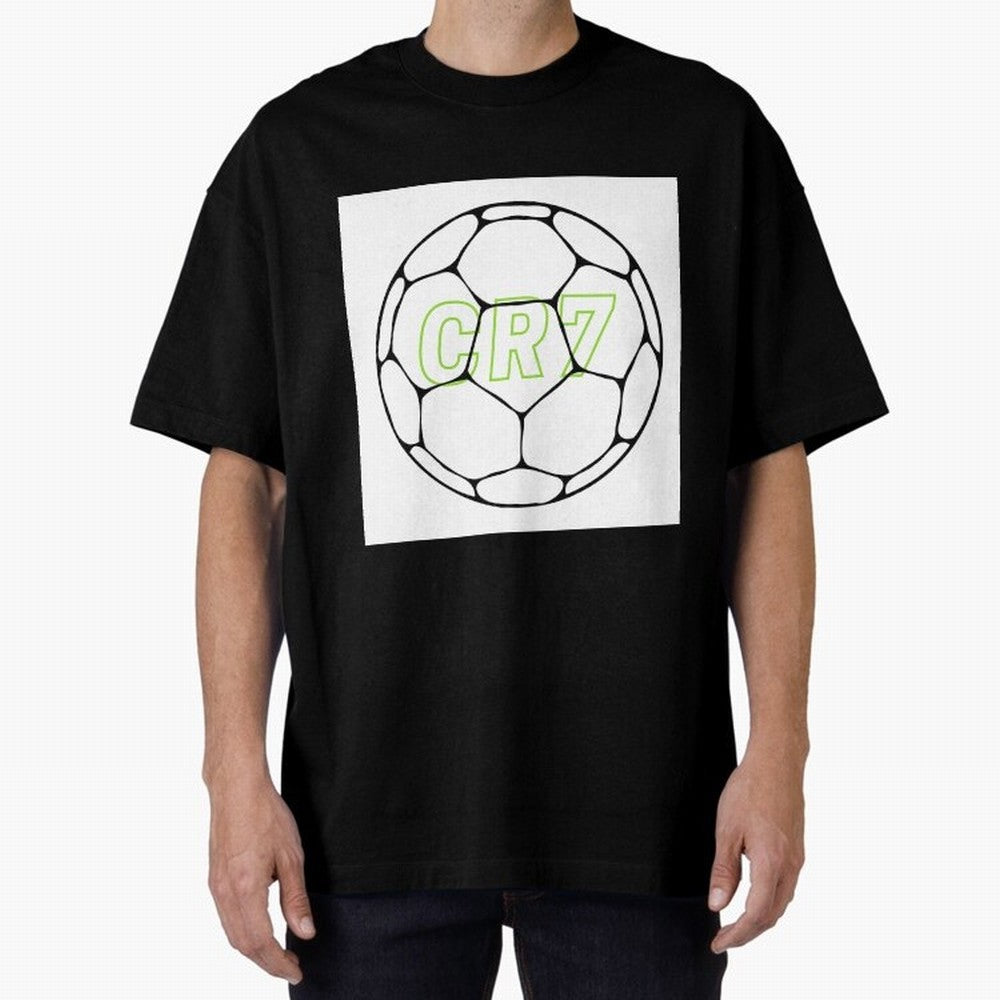 Cristiano Ronaldo CR7 Oversized T-Shirt Turn Every Weekend Toward FIFA World Cup 2026 for Fans of CR7 and Portugal, Spain and Germany, Bringing Soccer Culture, Superstar Moments, National Team Dreams and Competitive Fire; Great for Supporters Who