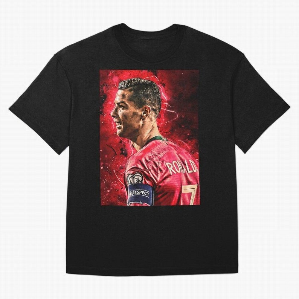 R-o-n-a-l-d-o Design Wallpaper Oversized T-Shirt Carry National Pride through the FIFA World Cup 2026 Journey through Messi and Cristiano Ronaldo Highlights, Argentina Pride, Vintage Soccer Flavor, Modern Football Stars, National Flags and Final