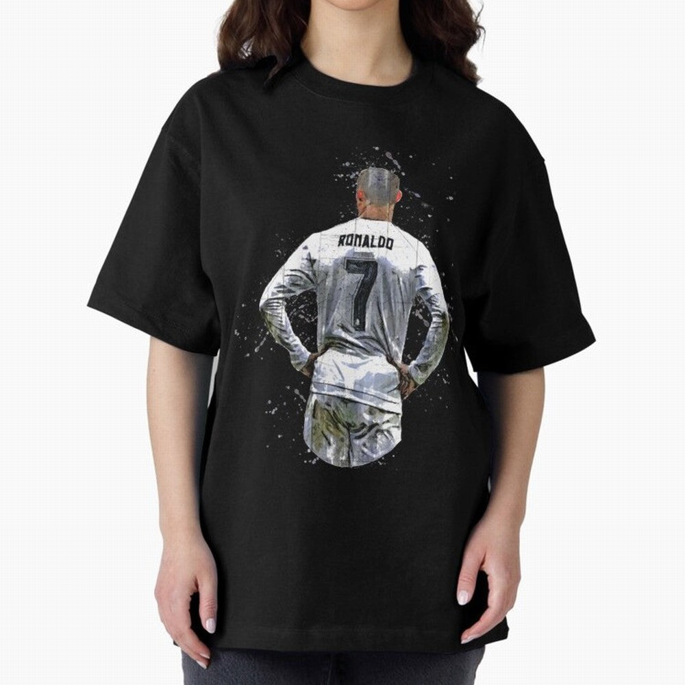 Cristiano Ronaldo Cristiano Ronaldo cr7 Oversized T-Shirt Support the Legends of FIFA World Cup 2026 Group Stage Spirit, Inspired by France, CR7 and Messi, Champion Mindset, Group Stage Buzz, Knockout Tension and Passionate Fan Culture; Great for