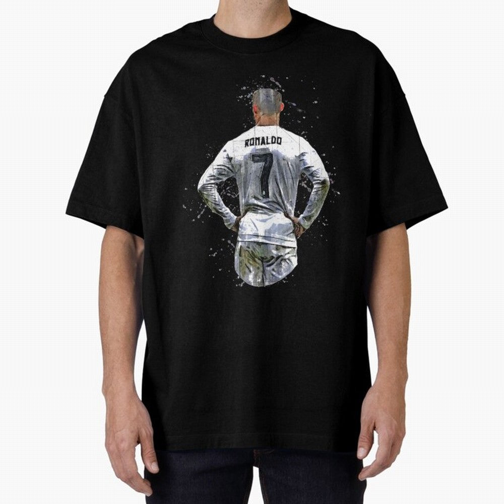 Cristiano Ronaldo Cristiano Ronaldo cr7 Oversized T-Shirt Support the Legends of FIFA World Cup 2026 Group Stage Spirit, Inspired by France, CR7 and Messi, Champion Mindset, Group Stage Buzz, Knockout Tension and Passionate Fan Culture; Great for