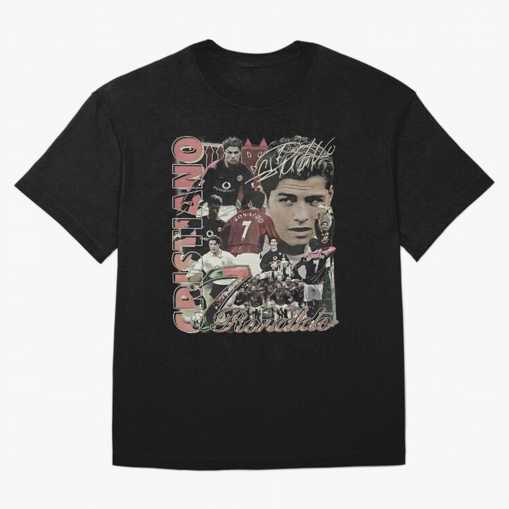 Limited Cristiano Ronaldo CR7 Vintage Oversized T-Shirt Bring Champion Energy into FIFA World Cup 2026 Group Stage Spirit, Celebrating England, CR7 and Messi, Match Day Excitement, Supporter Culture, Golden Goals and Global Football Passion;
