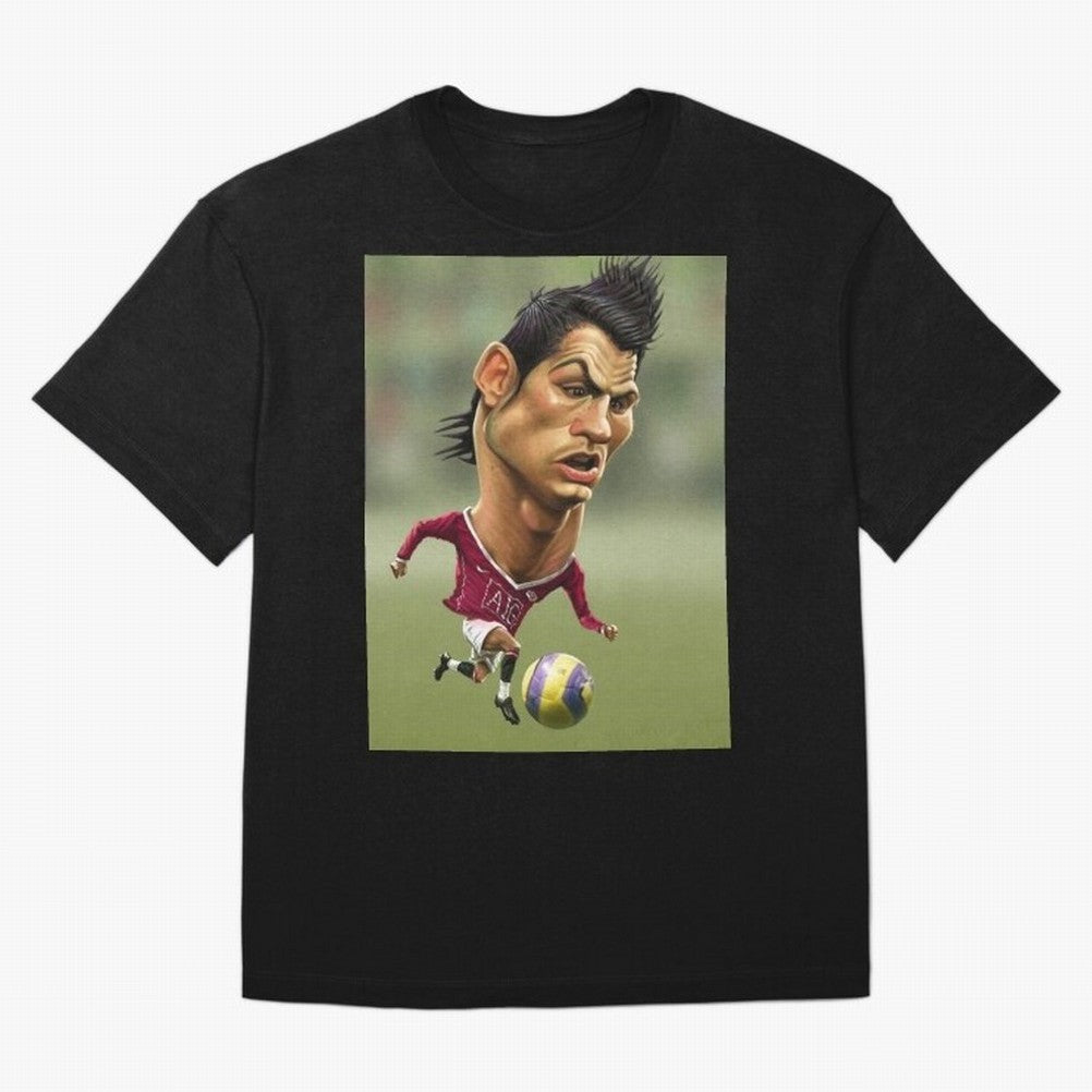 CR7 Cristiano Oversized T-Shirt Stand with FIFA World Cup 2026 USA Canada Mexico for Fans of Mbappe and Neymar and France, Bringing Fan Favorite Moments, National Team Passion, Big Match Drama and Soccer History; Perfect for Fans, Collectors,