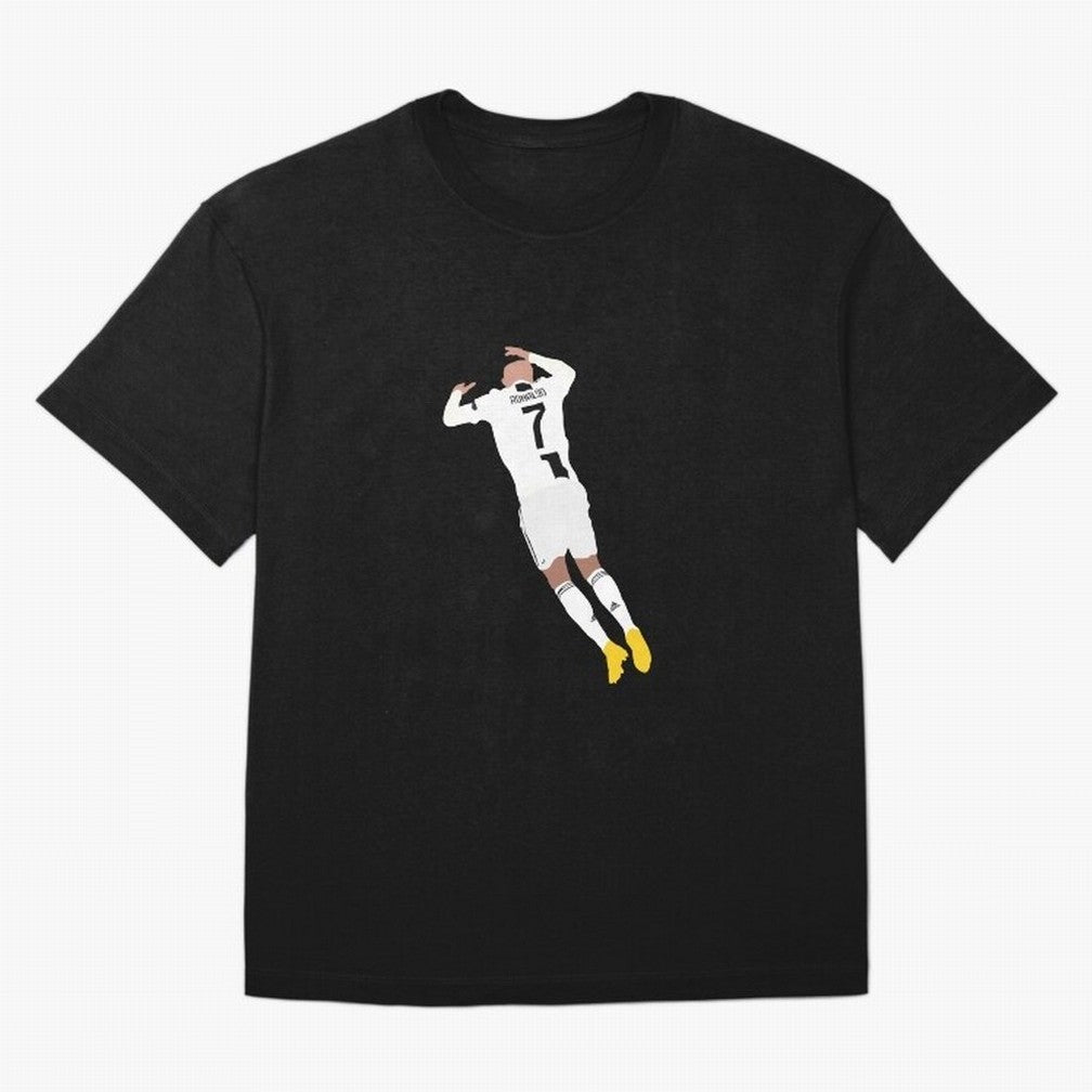 cristiano ronaldo goal celebration Oversized T-Shirt Celebrate Fan Favorites in FIFA World Cup 2026 Inspired by Haaland and Mbappe, Brazil, Portugal and Argentina Energy, Football History, Final Match Energy, Crowd Noise and Once in a Lifetime
