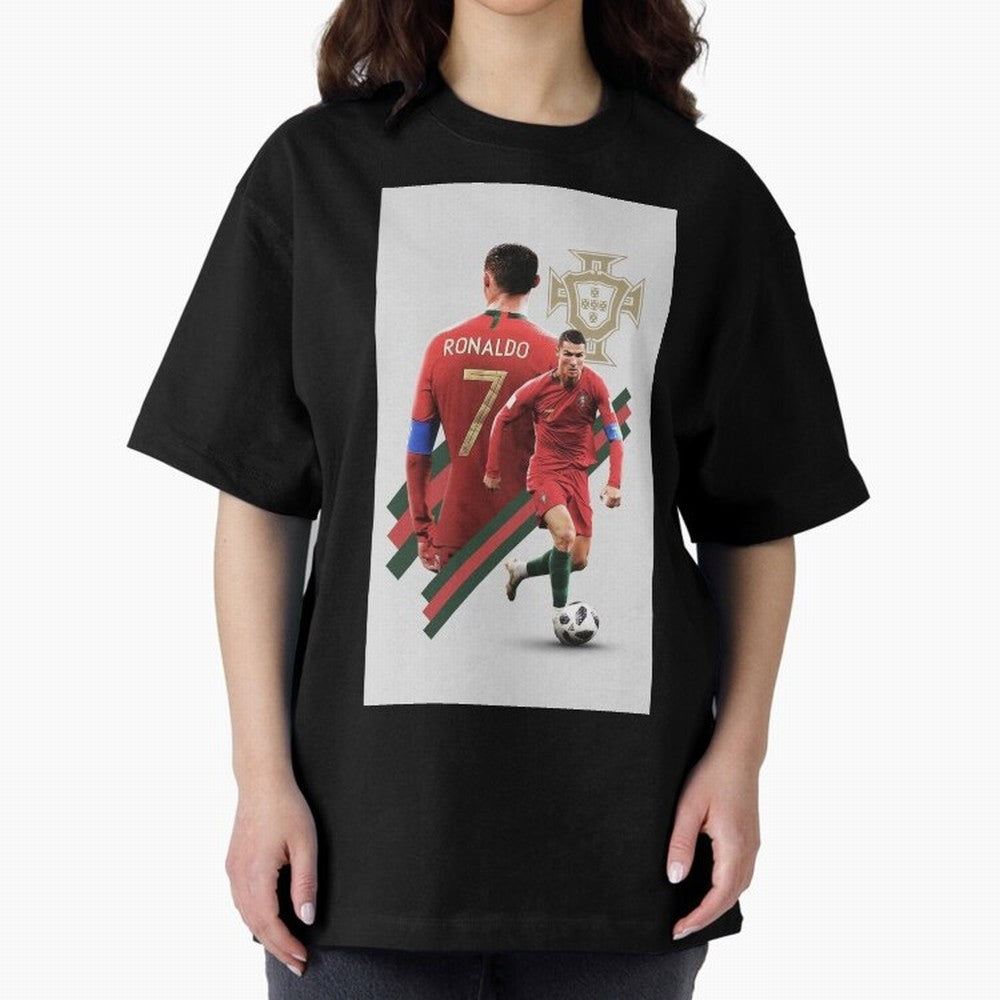 cr qatar Oversized T-Shirt Create FIFA World Cup 2026 Group Stage for Fans of Haaland and Germany, Bringing Football Festival Excitement, Trophy Ambitions, Country Rivalries and Star Player Buzz; Great for Watch Parties, Sports Bars, Family Nights,