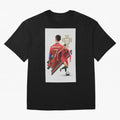 cr qatar Oversized T-Shirt Create FIFA World Cup 2026 Group Stage for Fans of Haaland and Germany, Bringing Football Festival Excitement, Trophy Ambitions, Country Rivalries and Star Player Buzz; Great for Watch Parties, Sports Bars, Family Nights,