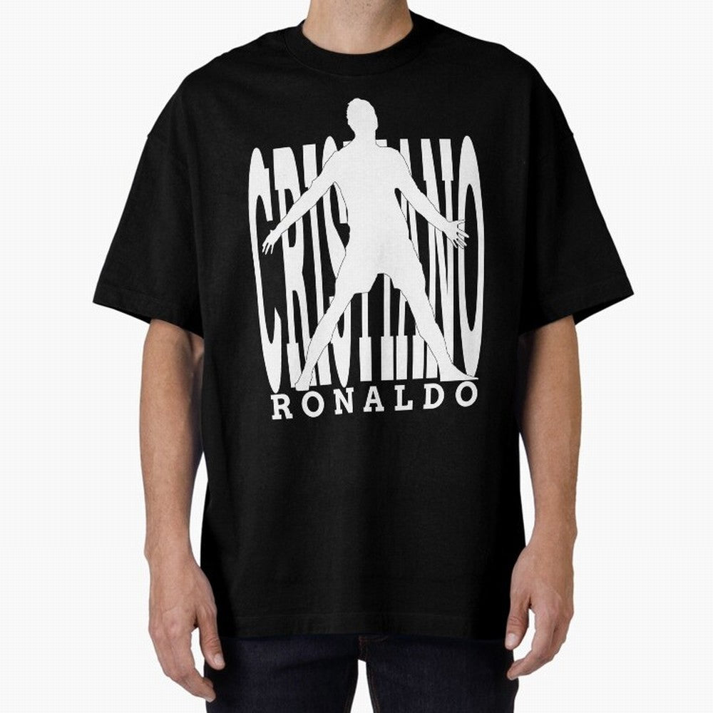 Cristiano Ronaldo - The Legend! Oversized T-Shirt Follow the Final Road of Match Day Hype around FIFA World Cup 2026 USA Canada Mexico, Messi and Cristiano Ronaldo, France, Worldwide Fan Energy, Dramatic Goals, Stadium Lights and Championship