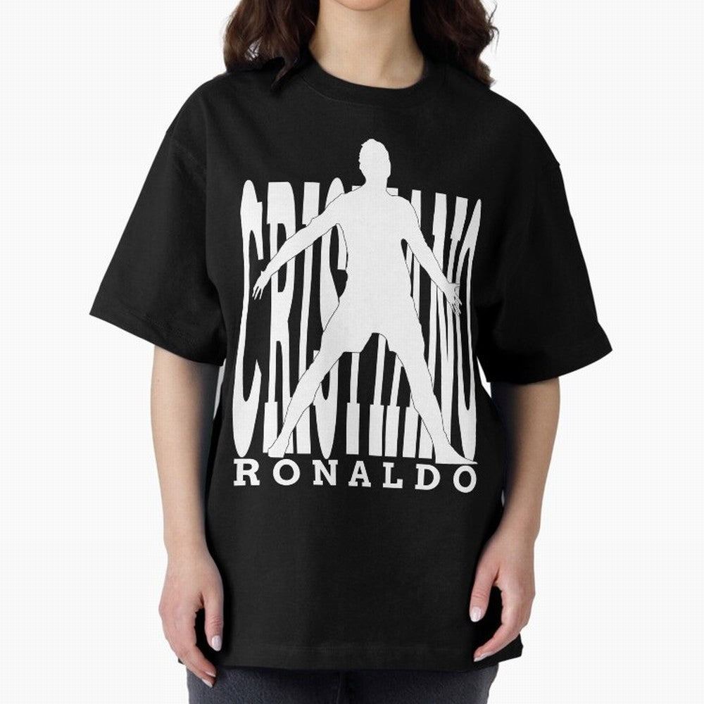 Cristiano Ronaldo - The Legend! Oversized T-Shirt Follow the Final Road of Match Day Hype around FIFA World Cup 2026 USA Canada Mexico, Messi and Cristiano Ronaldo, France, Worldwide Fan Energy, Dramatic Goals, Stadium Lights and Championship