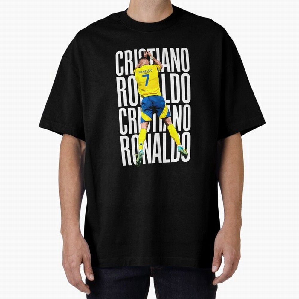 Cristiano Ronaldo Siuuuu Celebration Oversized T-Shirt Bring Champion Energy into FIFA World Cup 2026 Group Stage Spirit, Celebrating England, CR7 and Messi, Match Day Excitement, Supporter Culture, Golden Goals and Global Football Passion; Perfect