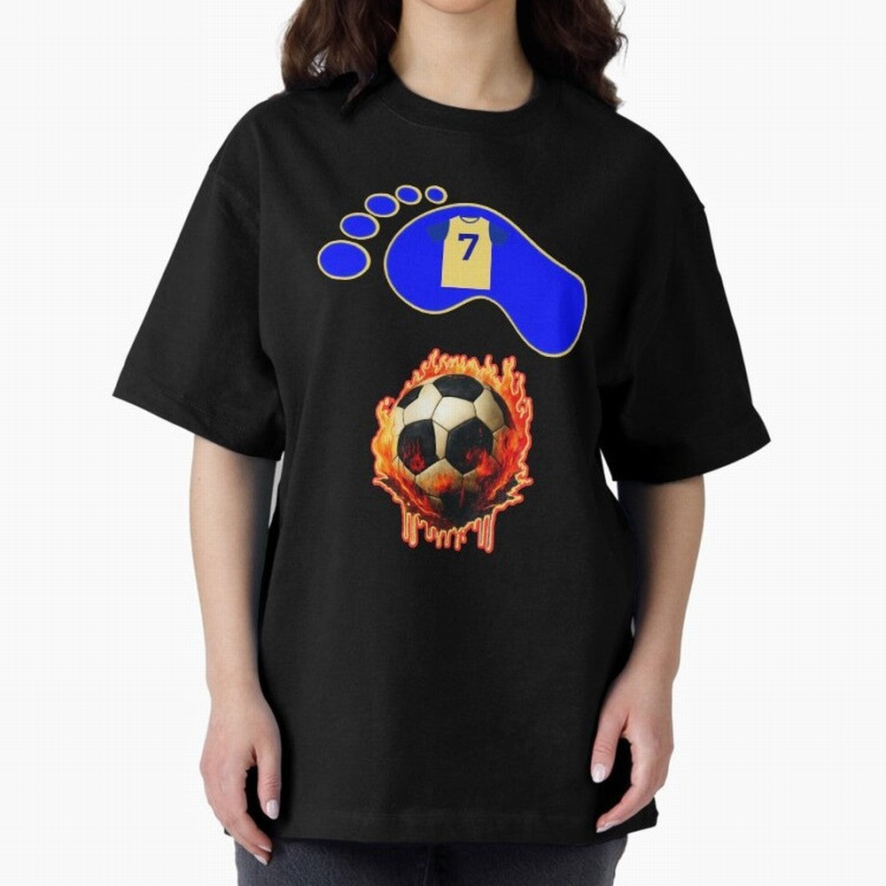 Cristiano Ronaldo 7 Oversized T-Shirt Fuel Your Fan Pride for Global Football Passion for FIFA World Cup 2026 USA Canada Mexico, Made for Haaland, Portugal, Fan Favorite Moments, National Team Passion, Big Match Drama and Soccer History; Built for